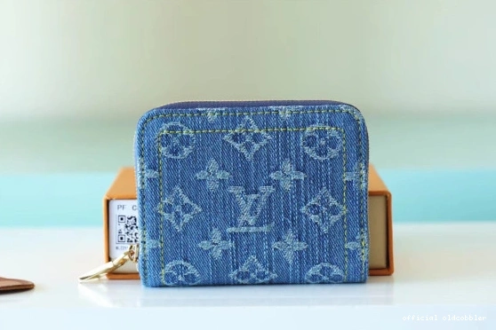 Official oldcobbler LOUIS ZIPPY VUITTON COIN PURSE 0712